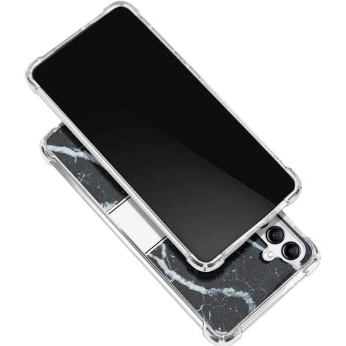 NBA Detroit Pistons Marble Galaxy A15 5G Clear Case